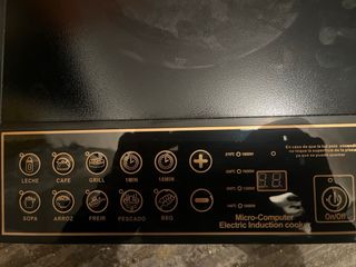 Placa de Inducción Micro-Computer