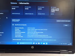 HP Probook 15,6 i5 6200U 8GB RAM