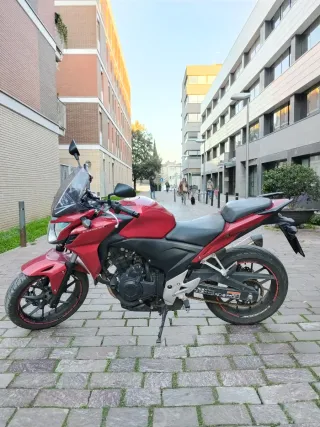 Honda CB500F ABS etiqueta C Roja 2013 34mil km