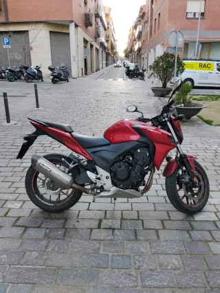 Honda CB500F ABS etiqueta C Roja 2013 34mil km