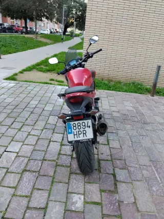 Honda CB500F ABS etiqueta C Roja 2013 34mil km