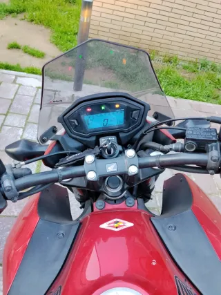 Honda CB500F ABS etiqueta C Roja 2013 34mil km