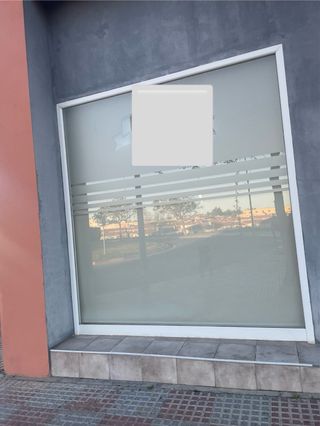 Escaparate aluminio con cristales 6+6