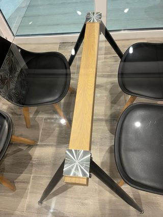 Mesa Comedor Cristal 90x140