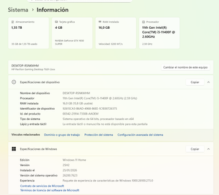 PC da Gaming HP Pavilion Nero
