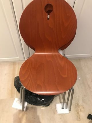 Sedie Calligaris in legno e metallo Colore cilie