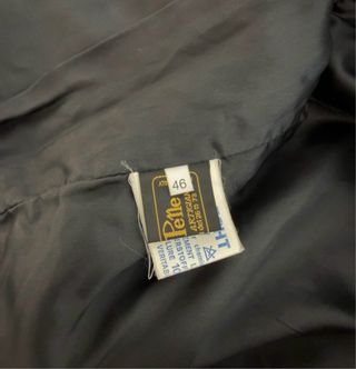 Giacca Uomo Vera Pelle Nera Taglia M