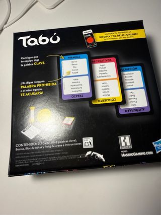 Juego de mesa Tabú Hasbro