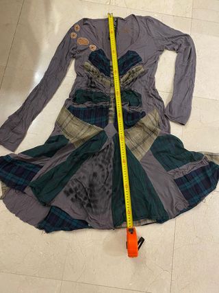 Vestido Desigual Patchwork Talla XL