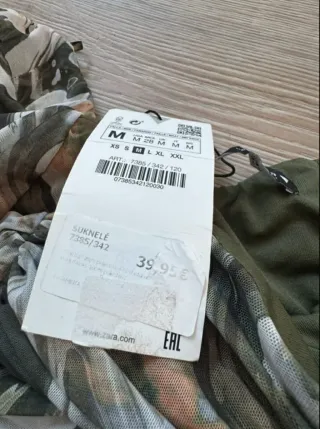 Vestido Zara estampado multicolor