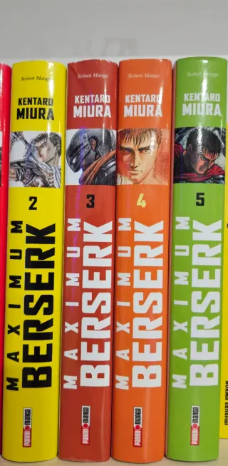 Mangas Berserk 2, 3, 4 y 5