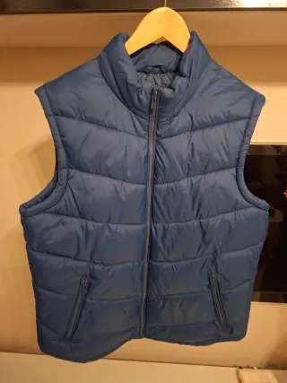 Chaleco acolchado azul hombre Talla M