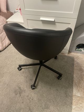 Sillón de escritorio Ikea negro regulable