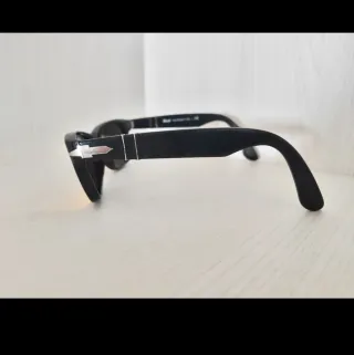 Occhiali da sole Persol 2953 neri lenti arancio