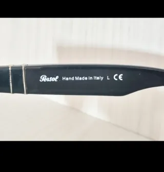 Occhiali da sole Persol 2953 neri lenti arancio