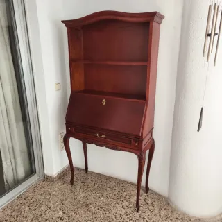 Escritorio secreto isabelino madera