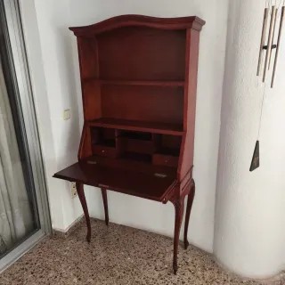 Escritorio secreto isabelino madera