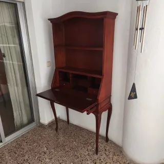 Escritorio secreto isabelino madera