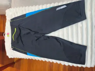 Mallas running Asics 3/4 negro azul T/S