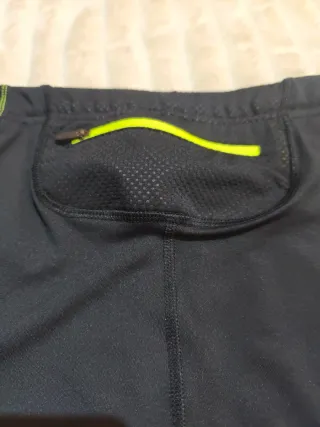 Mallas running Asics 3/4 negro azul T/S