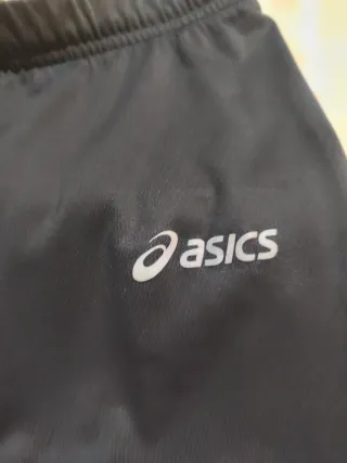 Mallas running Asics 3/4 negro azul T/S