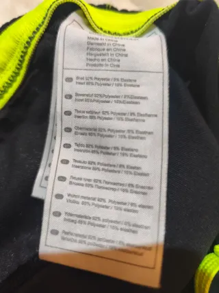 Mallas running Asics 3/4 negro azul T/S