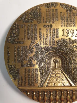 Medalla Calendario 1997 - Parques y Jardines
