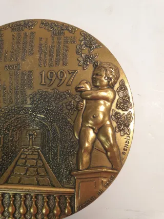 Medalla Calendario 1997 - Parques y Jardines
