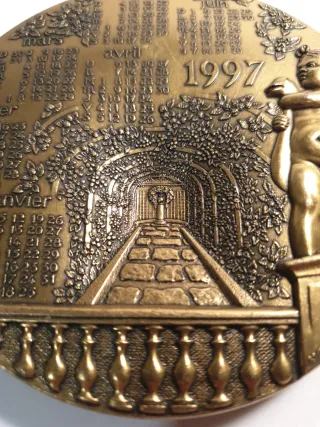 Medalla Calendario 1997 - Parques y Jardines