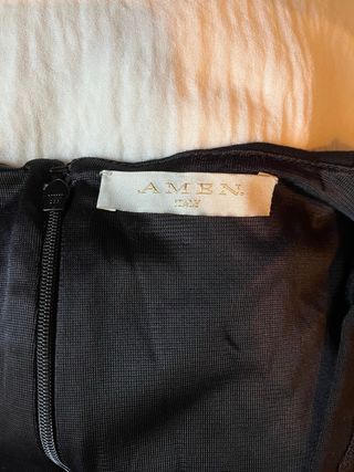 Vestido negro AMEN Italy Talla M