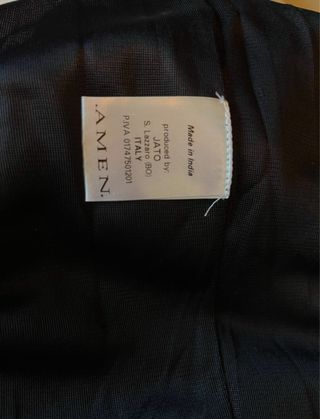 Vestido negro AMEN Italy Talla M