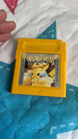 Pokémon Amarillo Game Boy Nintendo