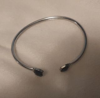 Pulsera Tous Plata y Negro