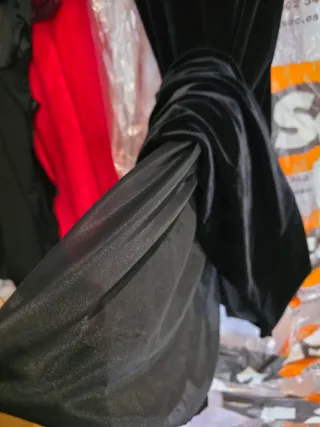 Vestido de fiesta largo negro