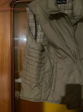 Chaleco Massimo Dutti XXL Verde Oliva