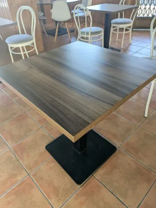 Mesa Bar NOEL Interior Pie Negro