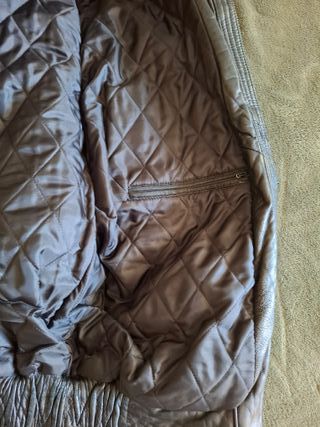 Cazadora de piel hombre