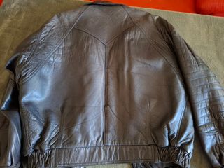 Cazadora de piel hombre