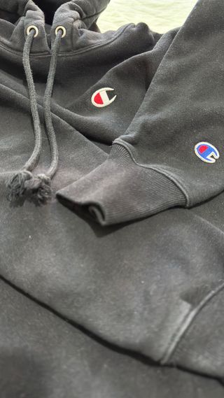 Hoodie Champion Preto Vintage