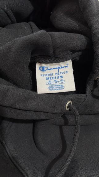 Hoodie Champion Preto Vintage