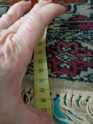 Lotto 2 tappeti persiani piccoli chiamati francobo