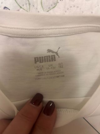 Camiseta Puma Blanca