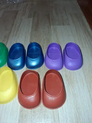 Lote zapatos muñeca Nancy (varios colores)