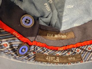 Pantalones Chinos PT01 Azules