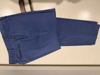Pantalones Chinos PT01 Azules