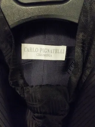 Traje Novio Negro Talla 48 Camisa Corbatin