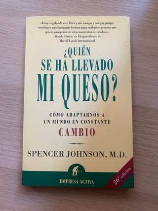 Libro Quien se ha llevado mi queso - buen estado