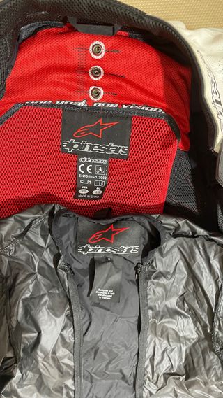Traje de cuero Alpinestars carretera completo