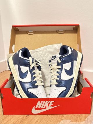 Nike Dunk Low PRM Azul Blanco