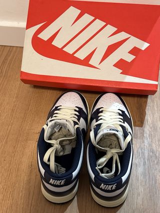 Nike Dunk Low PRM Azul Blanco